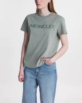 Moncler   T-Shirt Maglia Maniche Corte Green 